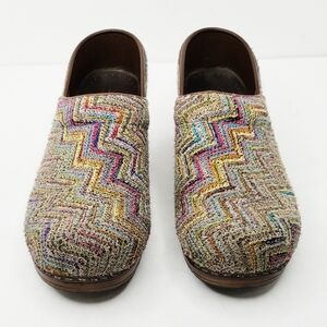 Sanita Tweed Multi Colored Clog 37
